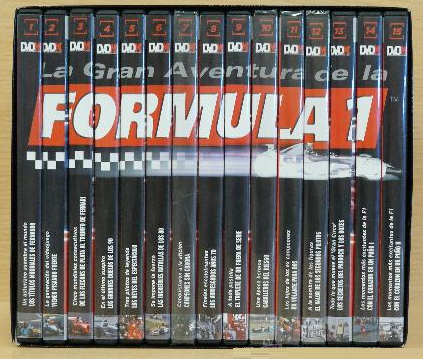 La Gran Aventura de La Formula 1 (15 DVDS)